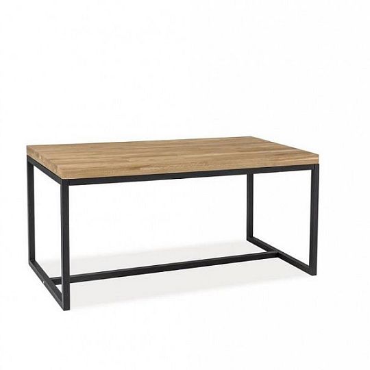 LASO B konferenční stolek, dub/černá