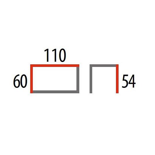 LASO B konferenční stolek, dub/černá
