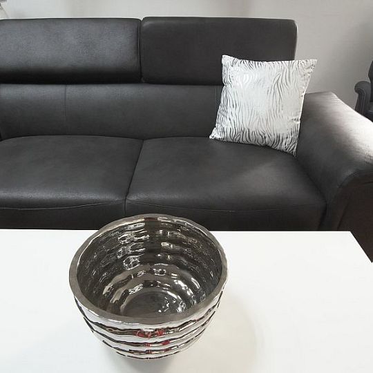 MADRID Rohová sedací souprava pravá, tmavě šedá