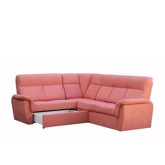 MODENA MINI rohová sedací souprava pravá, cihlová