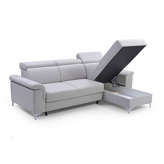 VERMONTA rohová sedací souprava, UNI, světle šedá Cover 02