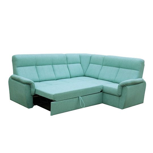 MODENA MINI rohová sedací souprava, levá, světle zelená