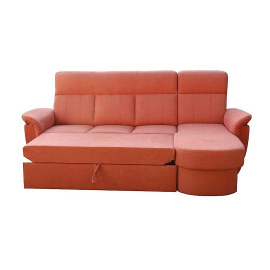 Modena 3R rohová sedací souprava, levá, cihlová Primo 52