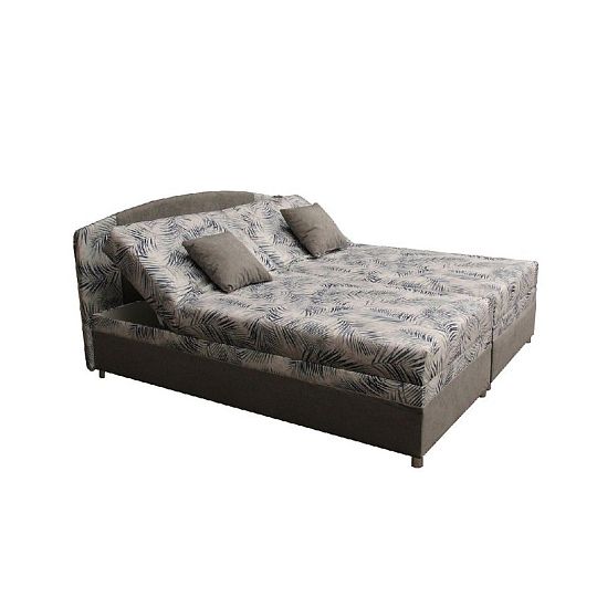 IZABELA NEW čalouněná postel 180 cm, šedá