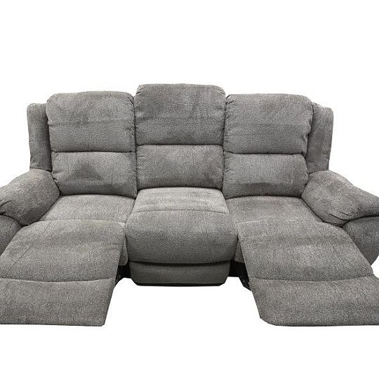 KORFU NEW Relaxační sedací souprava 3+2+1, hnědobéžová