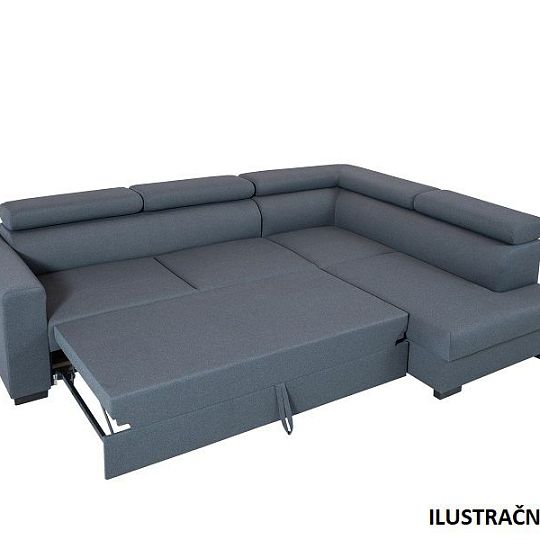 MADRID 2 NEW sedací souprava, levá, hnědá