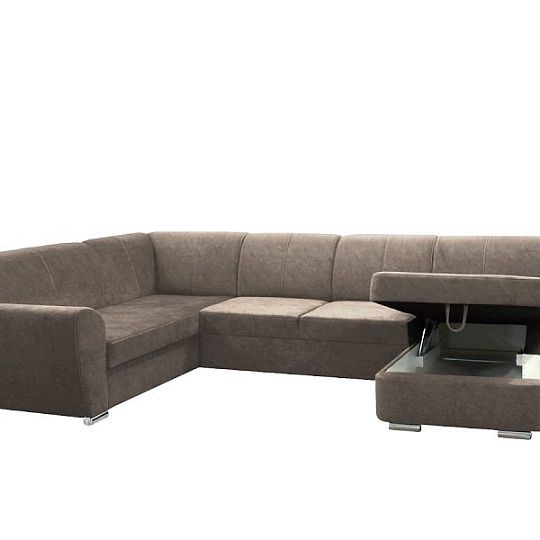 Danuti U sedací souprava, pravá, béžová