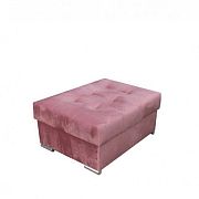 Brazil taburet, světlá bordó