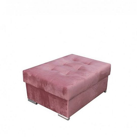 Brazil taburet, světlá bordó