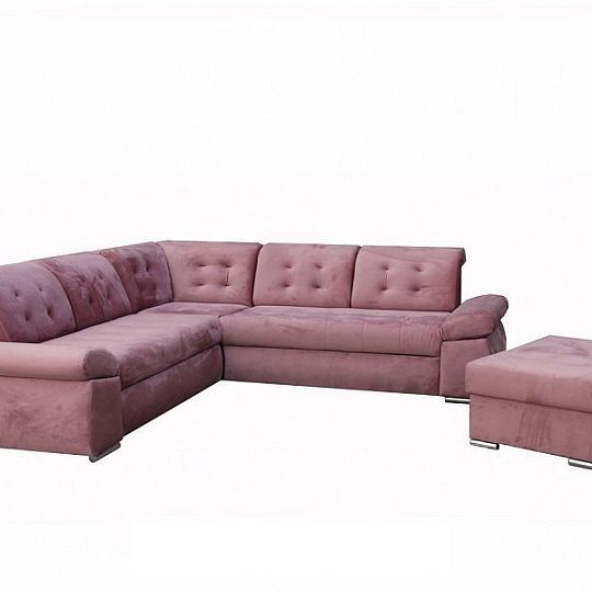 Brazil taburet, světlá bordó