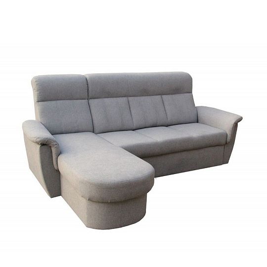 Modena 3R rohová sedací souprava, pravá, světle šedá Primo 88