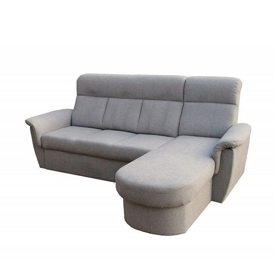 Modena 3R rohová sedací souprava, levá, světle šedá Primo 88