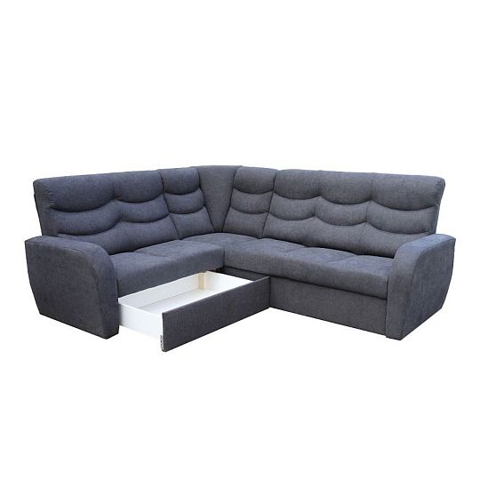 GRACE MINI sedací souprava, pravá, tmavě šedá Primo 96