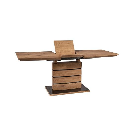 LEONARDO 2 rozkládací jídelní stůl, dub