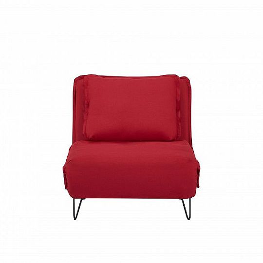 CHILLA 5 rozkládací pohovka 80 cm, červená