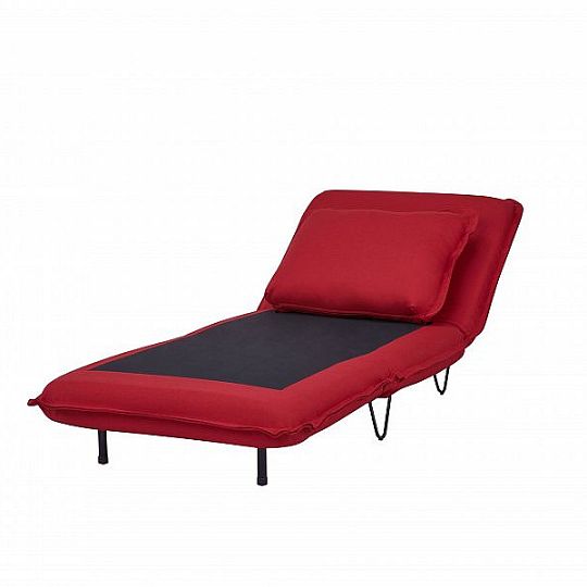 CHILLA 5 rozkládací pohovka 80 cm, červená