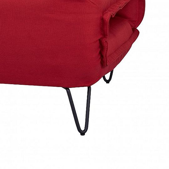 CHILLA 5 rozkládací pohovka 80 cm, červená