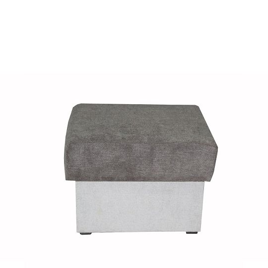 ALASKA taburet, sv.šedá/khaki