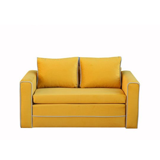 Presto pohovka, hořčicová Fancy 48