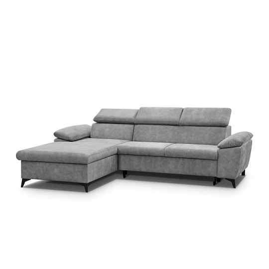 COLMA rohová sedací souprava, pravá, šedivá SALLY 08