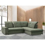 BAHAMY sedací souprava, levá, olivová