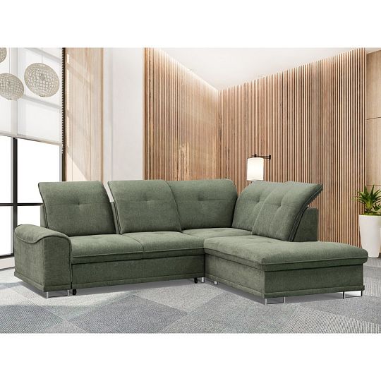 BAHAMY sedací souprava, levá, olivová