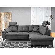 SALVATOR rohová sedací souprava, levá, šedá Letto 93