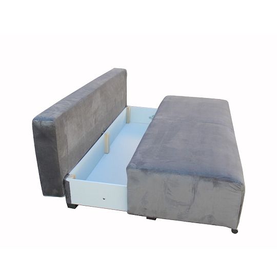 BODO pohovka, šedá/šedožluté listy/žlutá