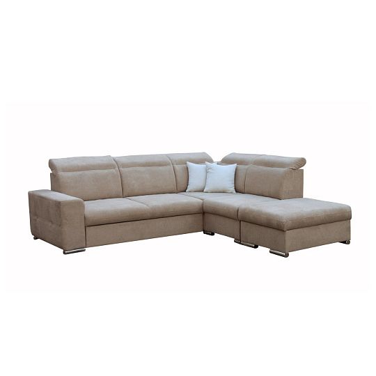 ROMEO rohová sedací souprava, levá, světle hnědá Brooklyn truffle