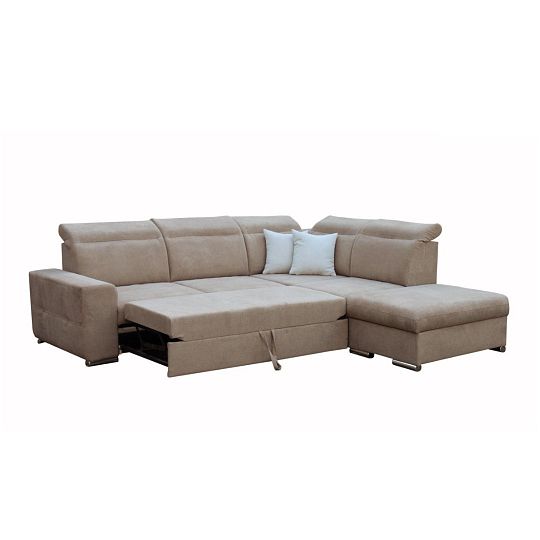 ROMEO rohová sedací souprava, levá, světle hnědá Brooklyn truffle