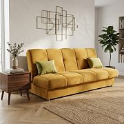 Alfa 2 pohovka, skořicovo-žlutá Kronos 1