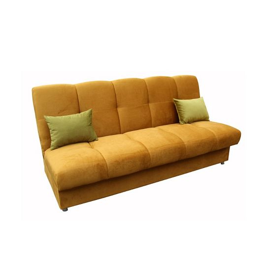 Alfa 2 pohovka, skořicovo-žlutá Kronos 1