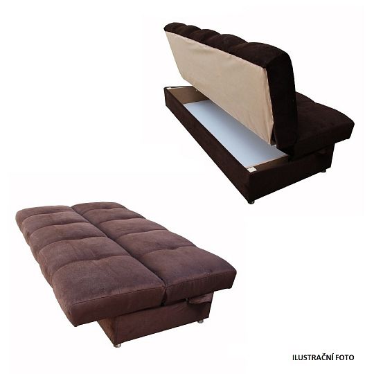 Alfa 2 pohovka, skořicovo-žlutá Kronos 1