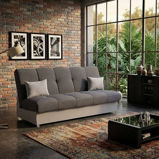 Alfa 2 pohovka, grafitová Kronos 34