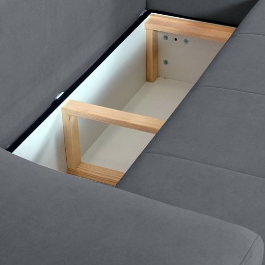 VALLETTA rohová sedací souprava, UNI, tmavě šedá