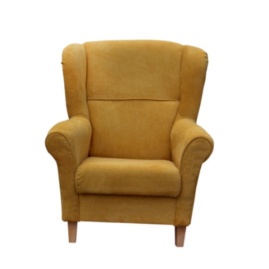 KRISTIÁN křeslo, hořčicová