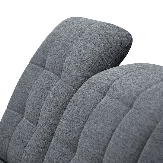 BELFORT rohová sedací souprava, levá, tmavě šedá Gemma 90