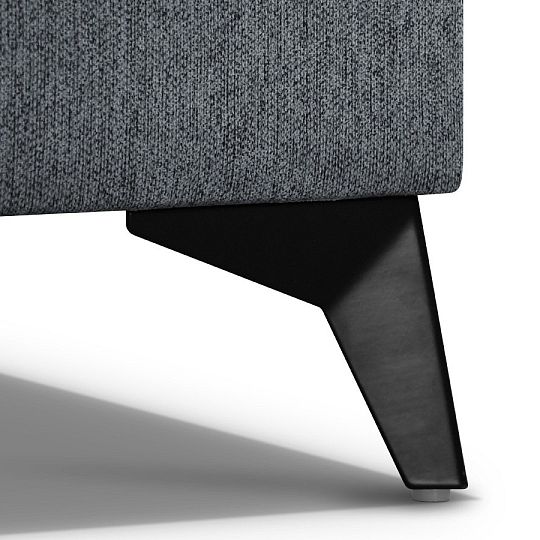 BELFORT rohová sedací souprava, levá, tmavě šedá Gemma 90