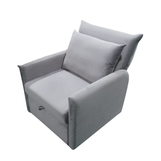 CHILLA 7 rozkládací pohovka 80 cm, šedá