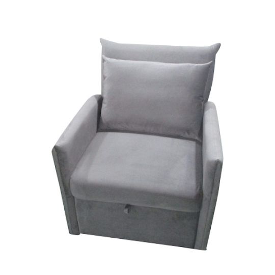 CHILLA 7 rozkládací pohovka 80 cm, šedá