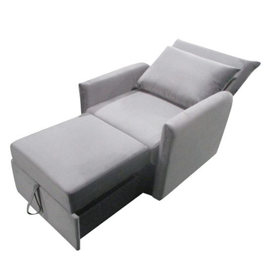 CHILLA 7 rozkládací pohovka 80 cm, šedá