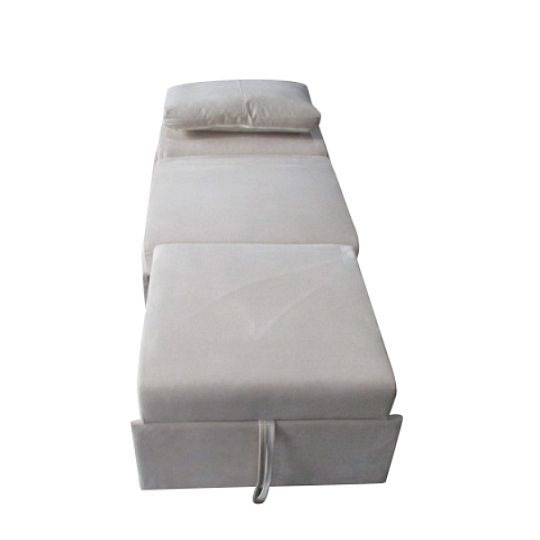 CHILLA 8 rozkládací pohovka 70 cm, bílá káva