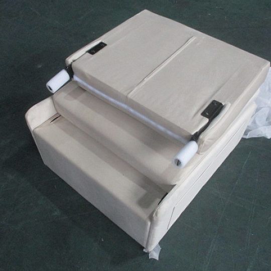 CHILLA 8 rozkládací pohovka 70 cm, bílá káva