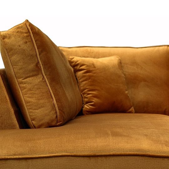 SZANTAL sedací souprava, pravá, hořčicová Monolith 48