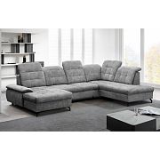 BAMAKO U sedací souprava, levá, světle šedá Rosario 452