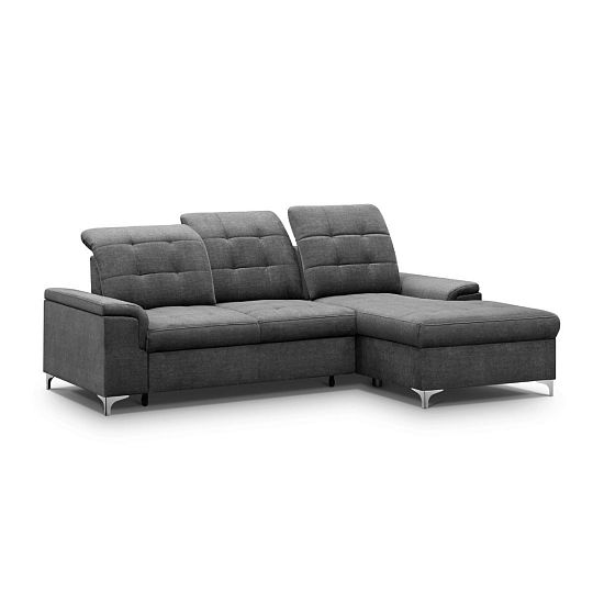 ADRIANA rohová sedací souprava, levá, šedá Vogue 15