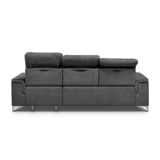 ADRIANA rohová sedací souprava, levá, šedá Vogue 15