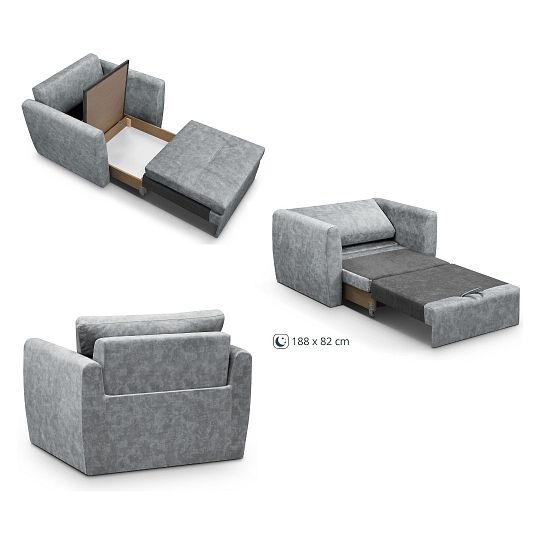 Beatrice rozkládací pohovka 110 cm, hořčicová Terra 48