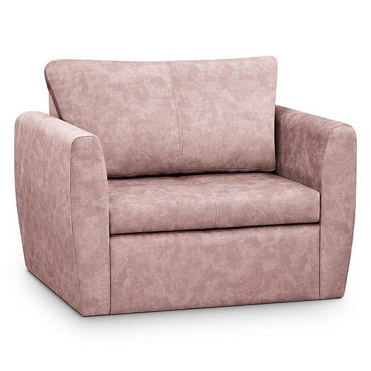 Beatrice rozkládací pohovka 110 cm, strarorůžová Terra 61