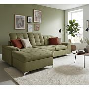 ADRIANA rohová sedací souprava, pravá, olivová Vogue 10
